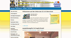 Desktop Screenshot of cvo-oberschule.de